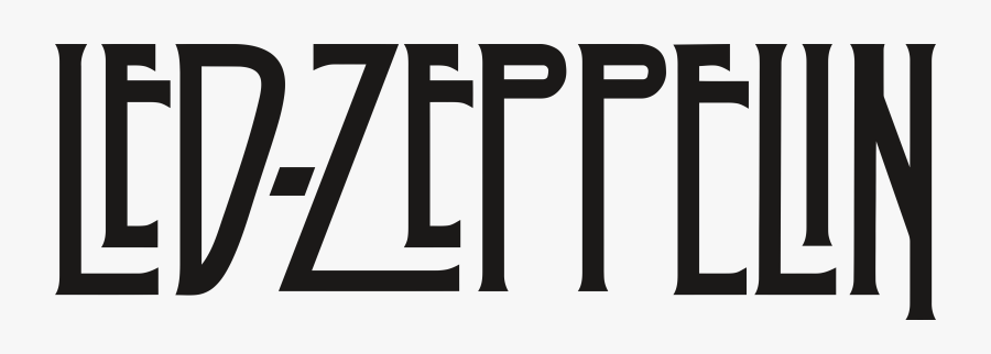 Led Zeppelin Logo Png, Transparent Clipart