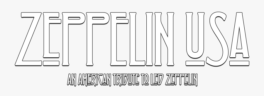 Transparent Led Zeppelin Clipart - Calligraphy, Transparent Clipart