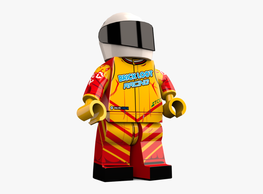 Lego Clipart Lego City - Lego Racer Figure Png, Transparent Clipart