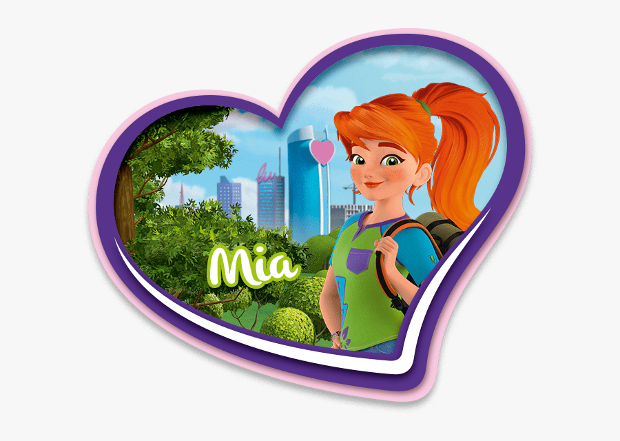 Lego Friends New Mia, Transparent Clipart