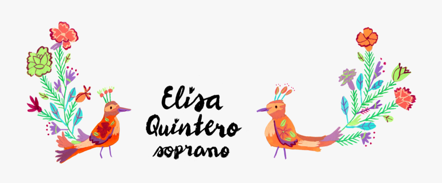 Elisa Quintero Soprano Bio - Illustration, Transparent Clipart