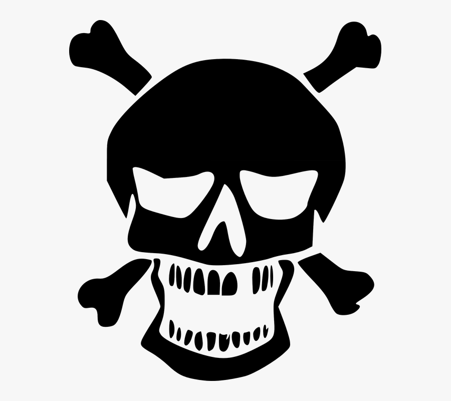 Transparent Bone Clip Art - Horror Clipart, Transparent Clipart