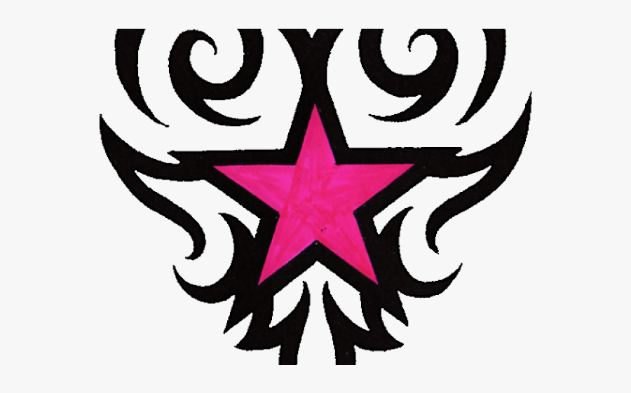 Simple Tattoos Designs Star, Transparent Clipart
