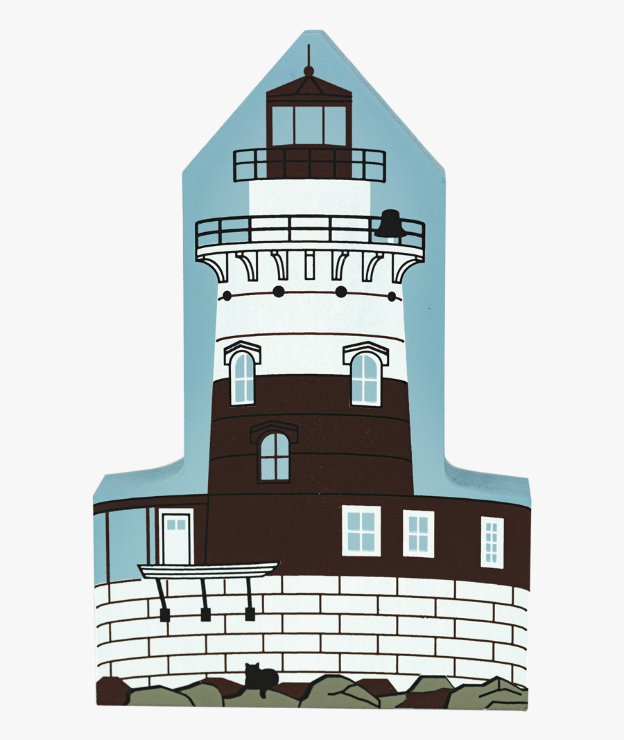 Robbins Reef Light New - House, Transparent Clipart