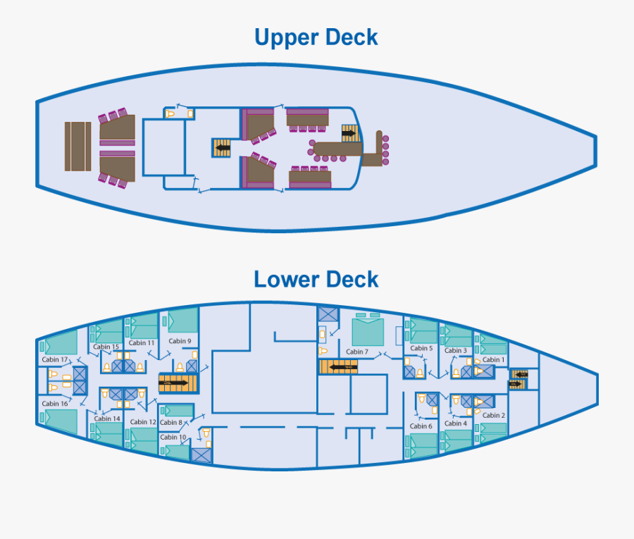 To View The New Cabin Layouts In Detail Select “deck - Vela Windjammer, Transparent Clipart