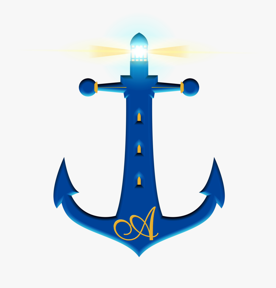 Anchor Logo Of Ocean Park, Transparent Clipart