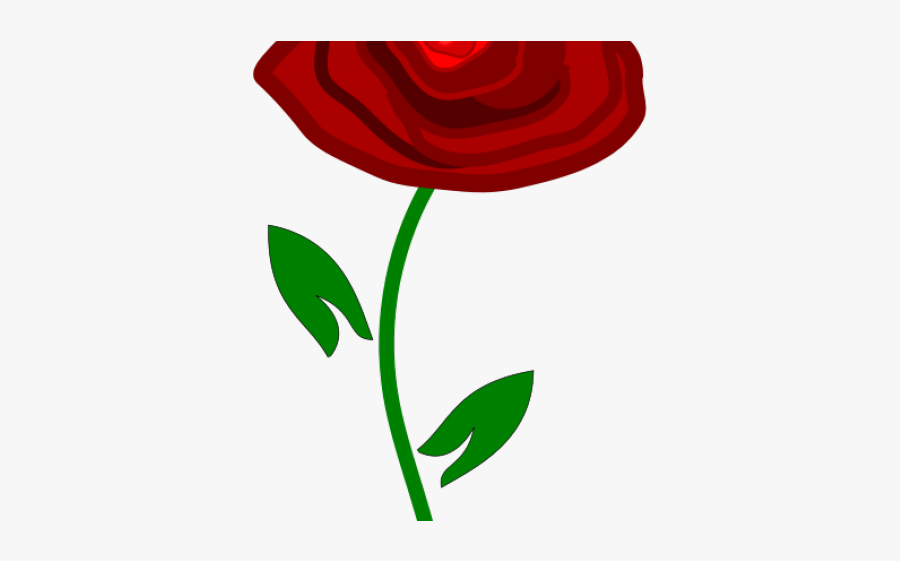 Burgundy Heart Cliparts - Rosas Desenho Vermelhas Png, Transparent Clipart