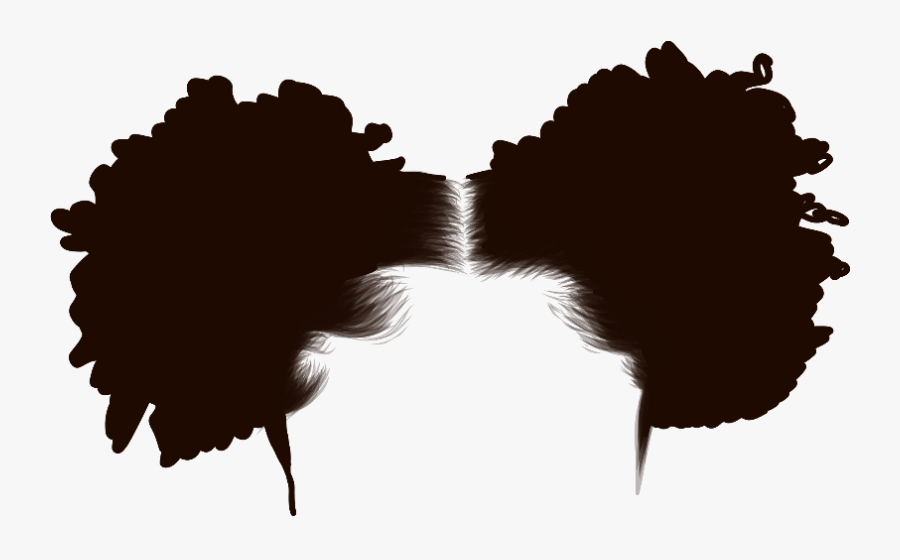 Wig Wigs Hair Brown Black Freetoedit - Illustration, Transparent Clipart