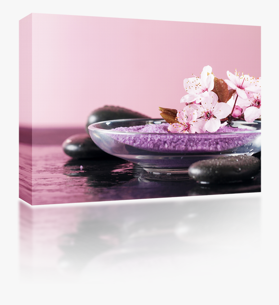 Transparent Spa Candles Clipart - Hot Stone Spa Pink, Transparent Clipart