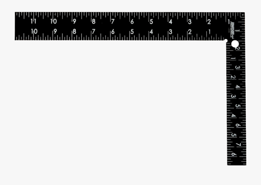 Framing Square How To Use Framing Square Johnson Level - Carpenter Square Clipart, Transparent Clipart