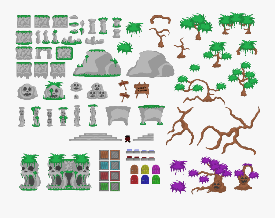 Preview - Platform Game Levels Design, Transparent Clipart