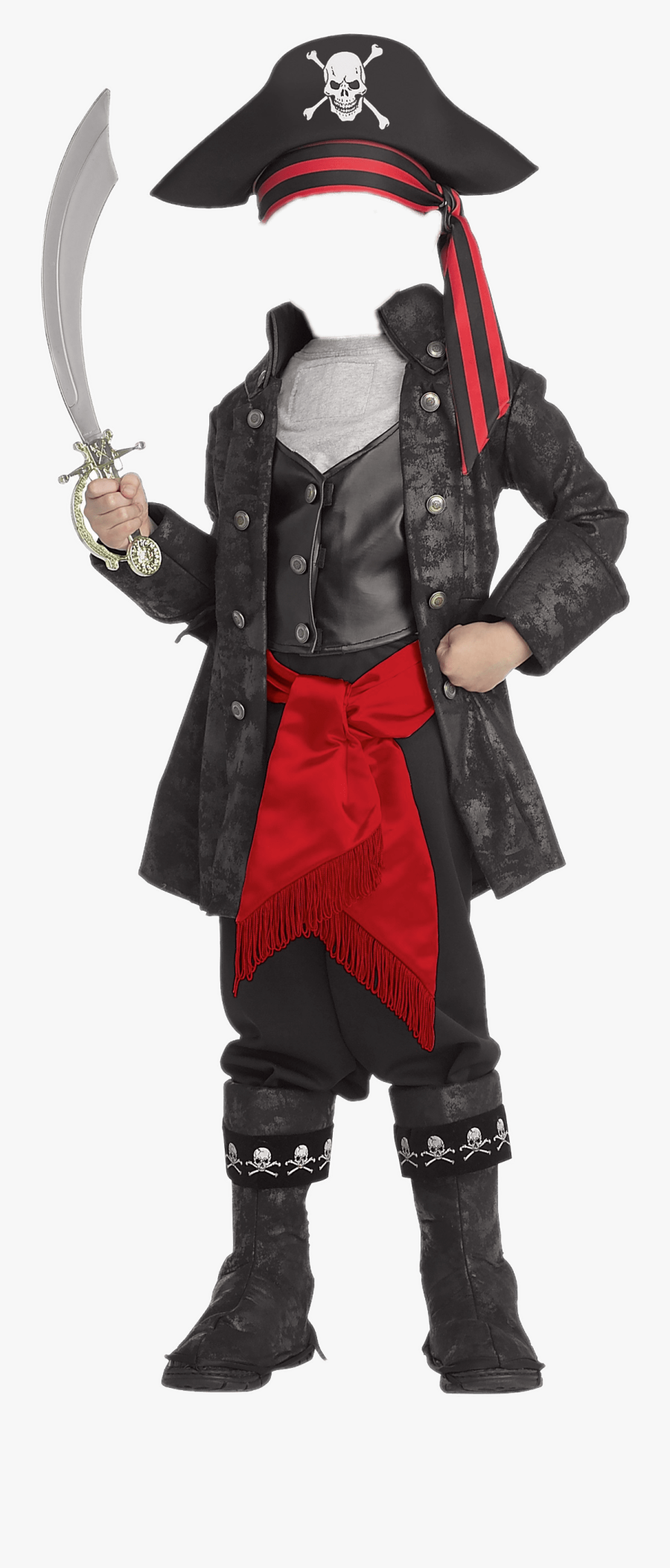 Costume Pirate - قرصان Png, Transparent Clipart