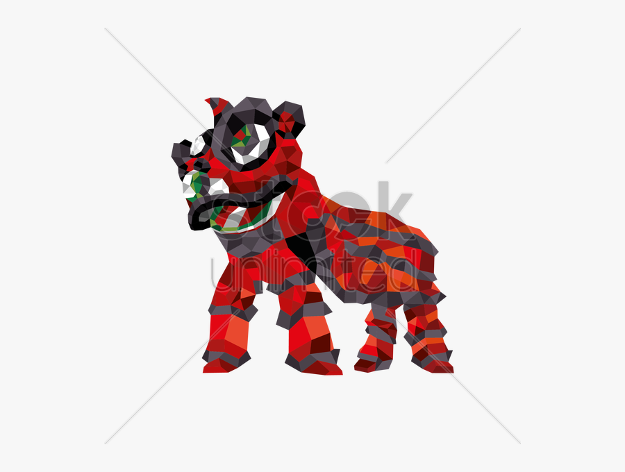 Vector Graphics Clipart Lion Dance Clip Art - Cartoon, Transparent Clipart