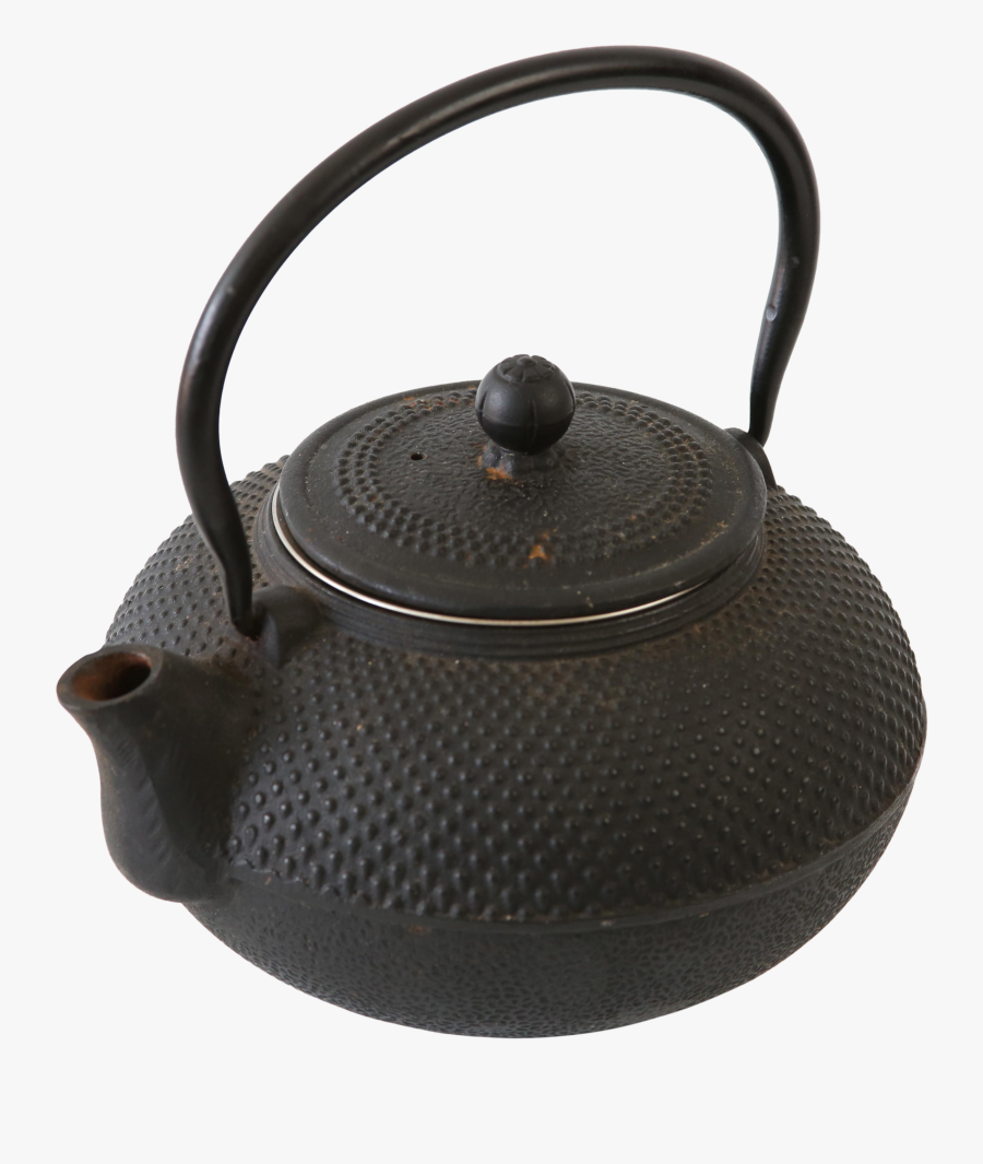 Clip Art Japanese Iron Teapot - Japanese Pot Transparent, Transparent Clipart