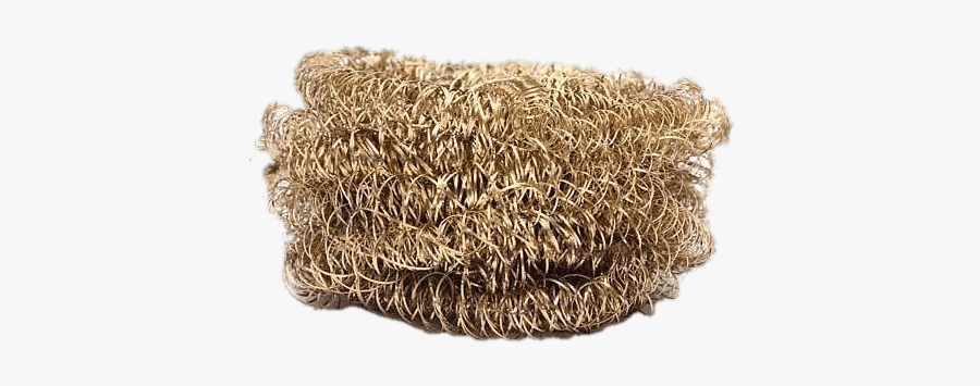 Brass-sponge - Wool, Transparent Clipart