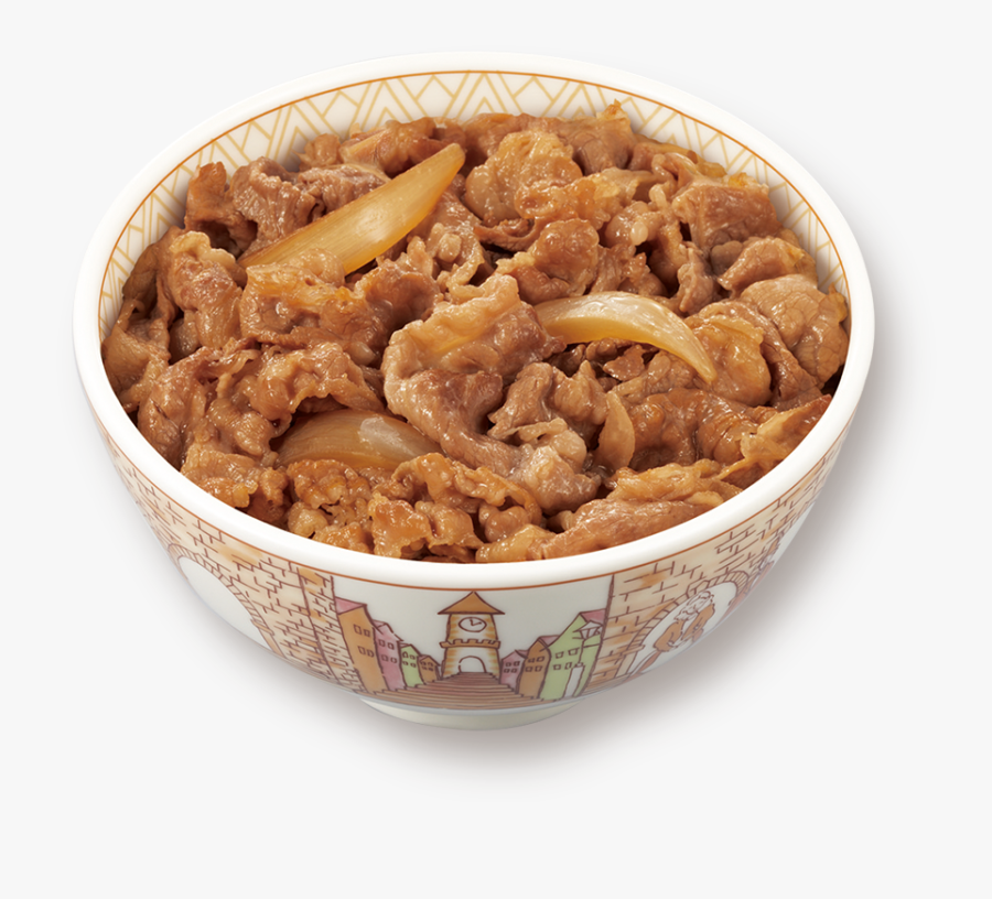 Clip Art Sukiya Sukiyas Gyudon - Sukiya Beef Bowl, Transparent Clipart