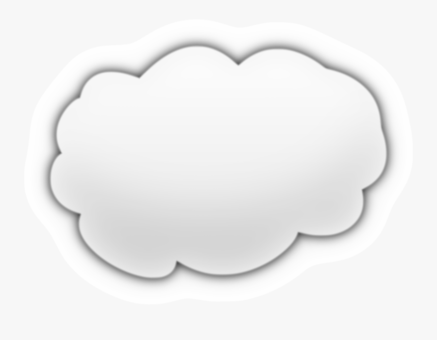 File - Cartoon Cloud1 - Cartoon Cloud Png, Transparent Clipart