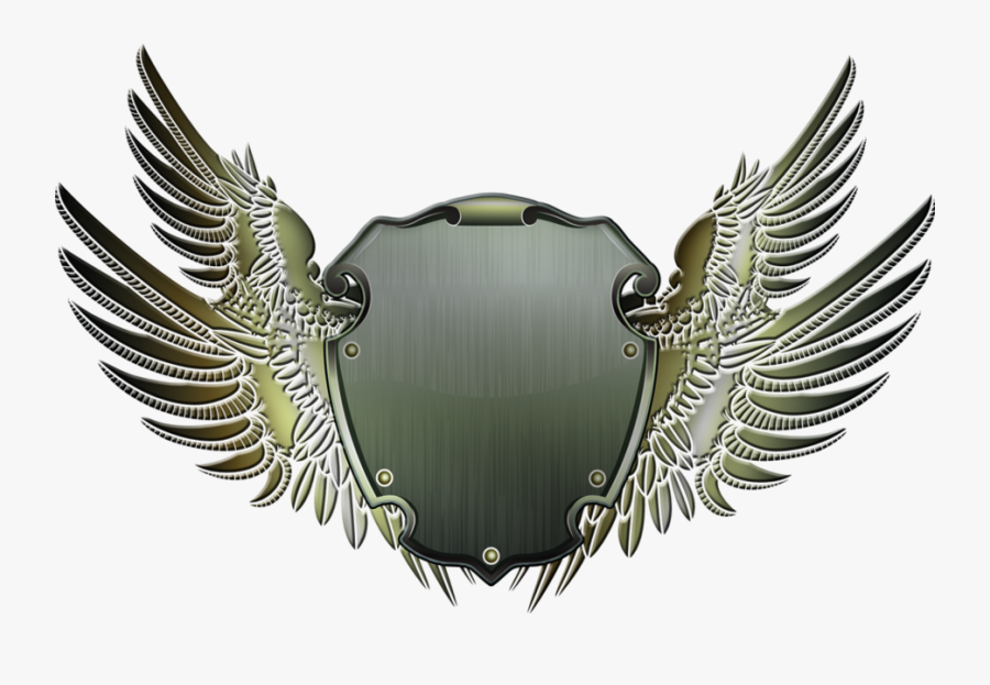 Shield With Wings Png - Shield And Wings Png, Transparent Clipart