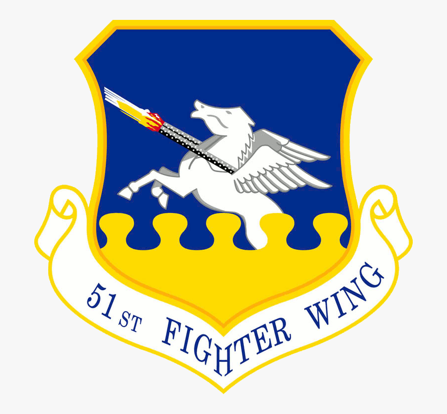 51st Fighter Wing - 51st Fighter Wing Patch, Transparent Clipart