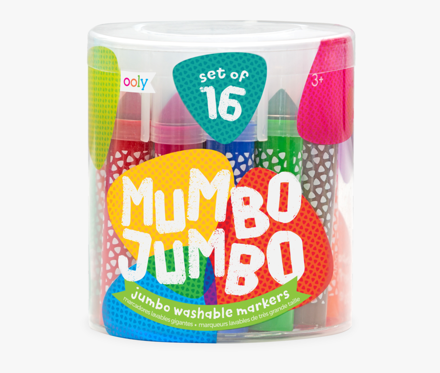 Mumbo Jumbo Chunky Ooly - Jumbo Markers, Transparent Clipart