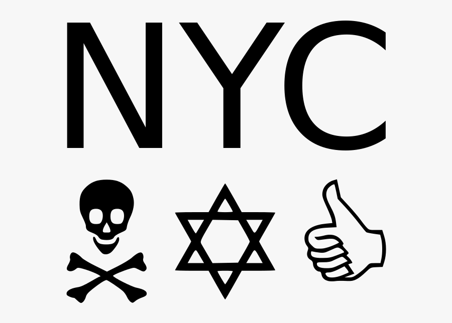 File - Wingdings Nyc - Svg - Wingdings Nyc Clipart - Nyc Wingdings, Transparent Clipart