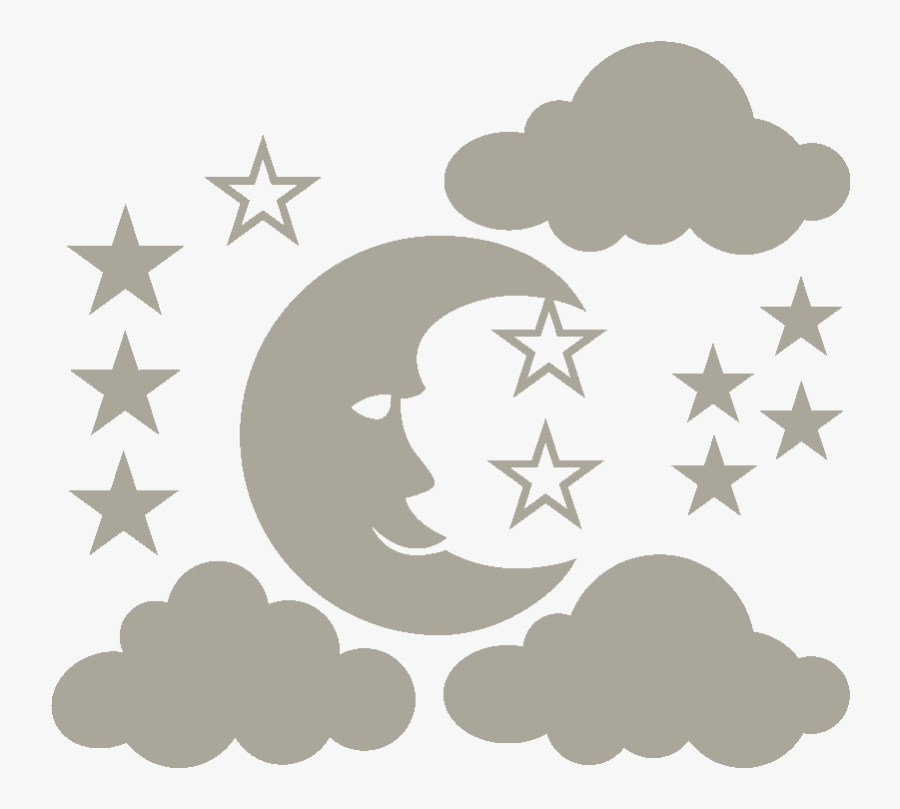 Sticker Toiles Lune Et - Escuela Especial Buscando El Sol, Transparent Clipart