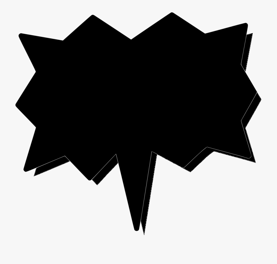 Speech Bubble Clipart Superhero - Blue Superhero Clipart, Transparent Clipart