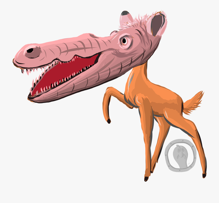 Shop Crocodile Bambi - Cartoon, Transparent Clipart