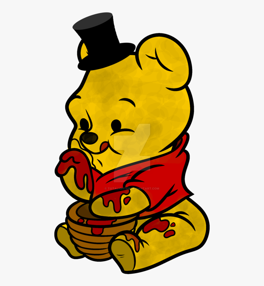Freddy Fazbear And Winnie The Pooh Mashup By Totalighter - Fan Art Winnie The Pooh, Transparent Clipart