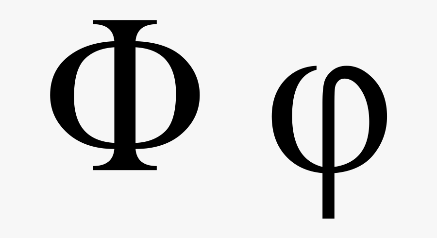 Clip Art Chi Rho Tattoo Gallery - Phi Symbol, Transparent Clipart