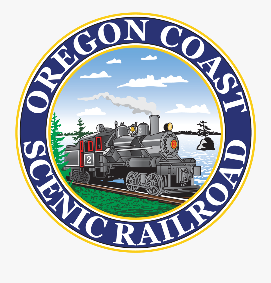 Oregon Coast Scenic Logo Blue "
 Class="img Responsive - Government Agency, Transparent Clipart