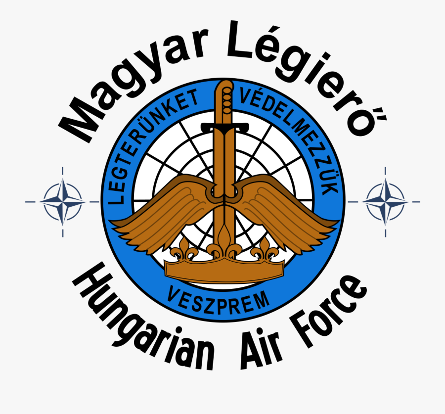 Air Force Clipart Emblem - Hungarian Air Force, Transparent Clipart