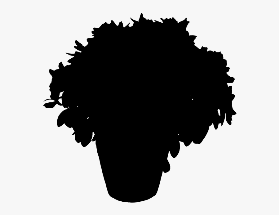 Silhouette Hair Cosmetics Afro Vector Graphics - Illustration, Transparent Clipart