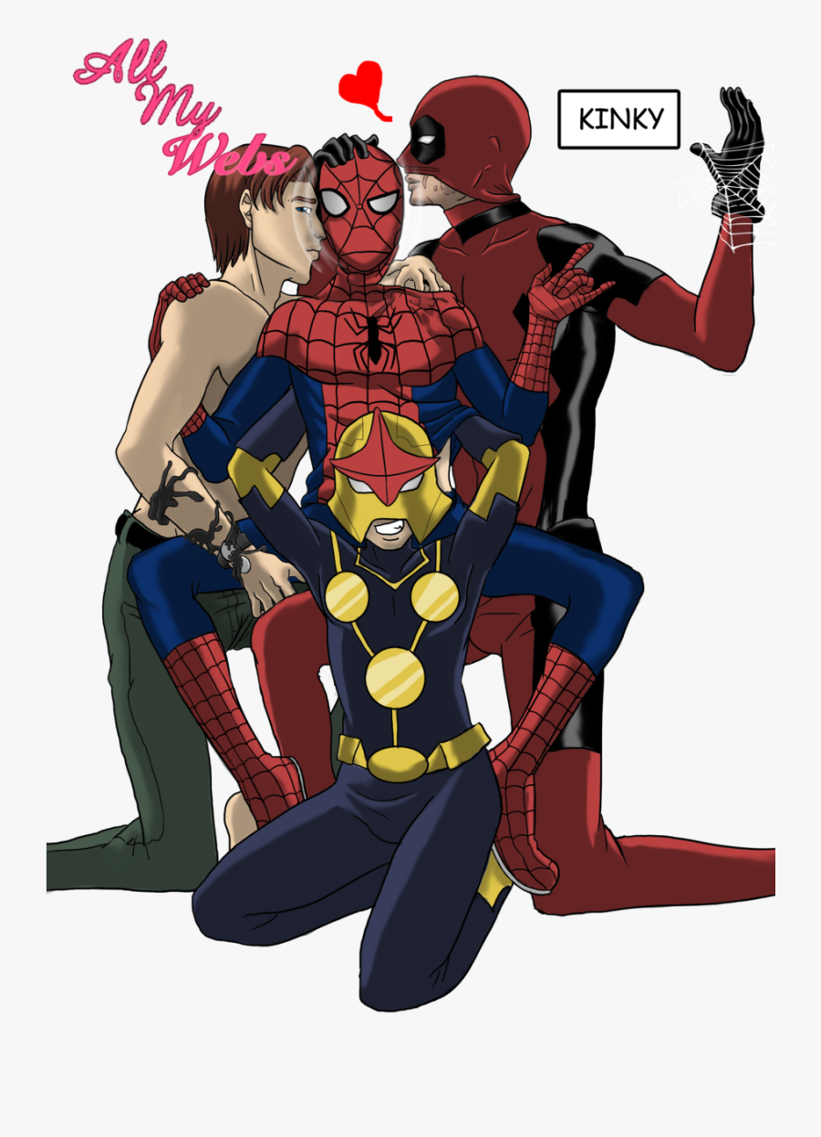 Spiderman X Deadpool Lemon - Spider Man X Harry, Transparent Clipart