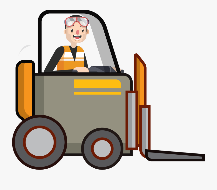 Forklift Guy Clipart , Png Download, Transparent Clipart
