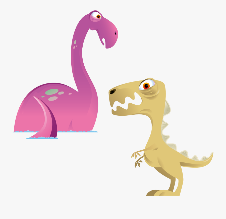 Dinosaur Cartoon Euclidean Vector Illustration - Portable Network Graphics, Transparent Clipart