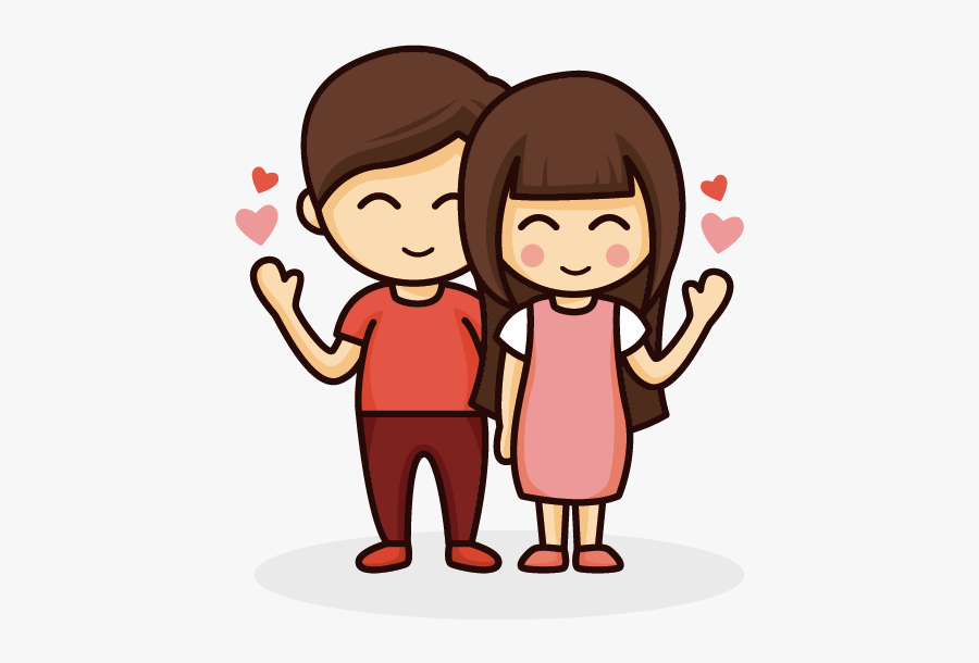 Couple Love Drawing Cartoon Free Download Image Clipart - Couple In Love Cartoon, Transparent Clipart