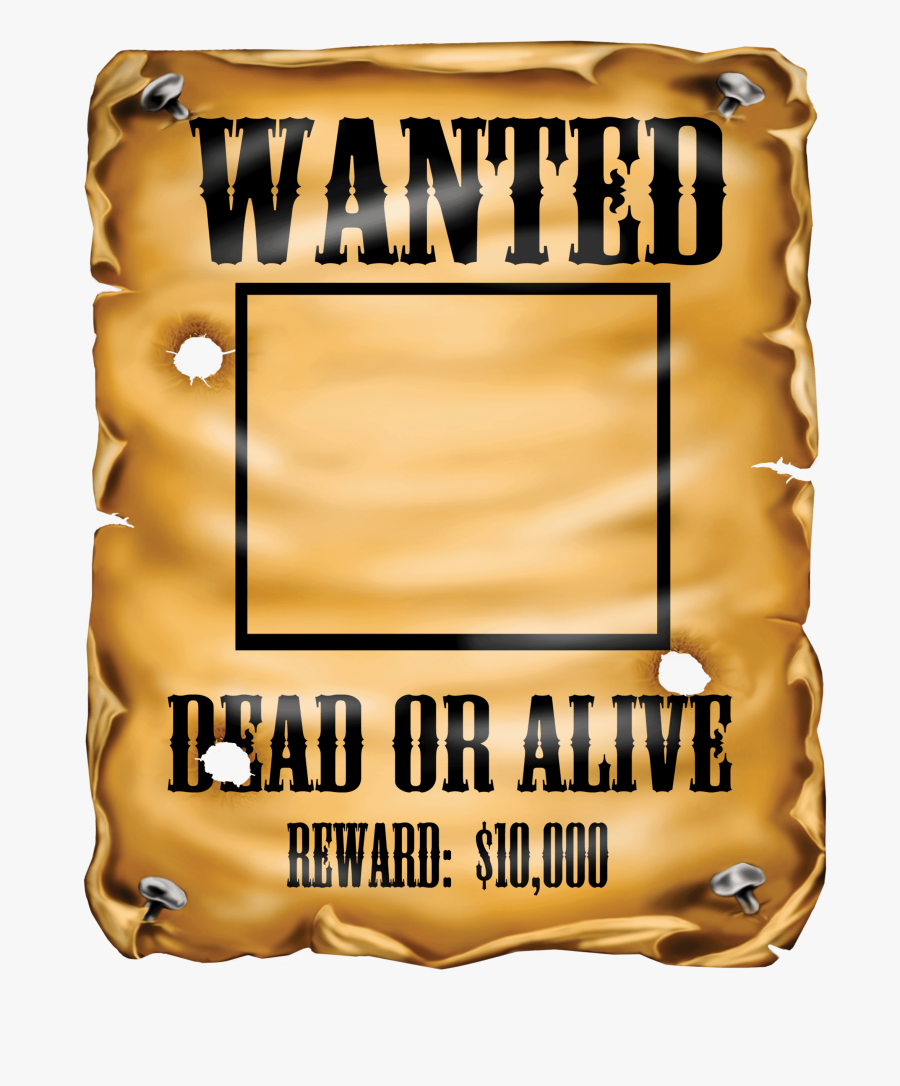 Most Wanted Clipart - Transparent Wanted Poster Png, Transparent Clipart