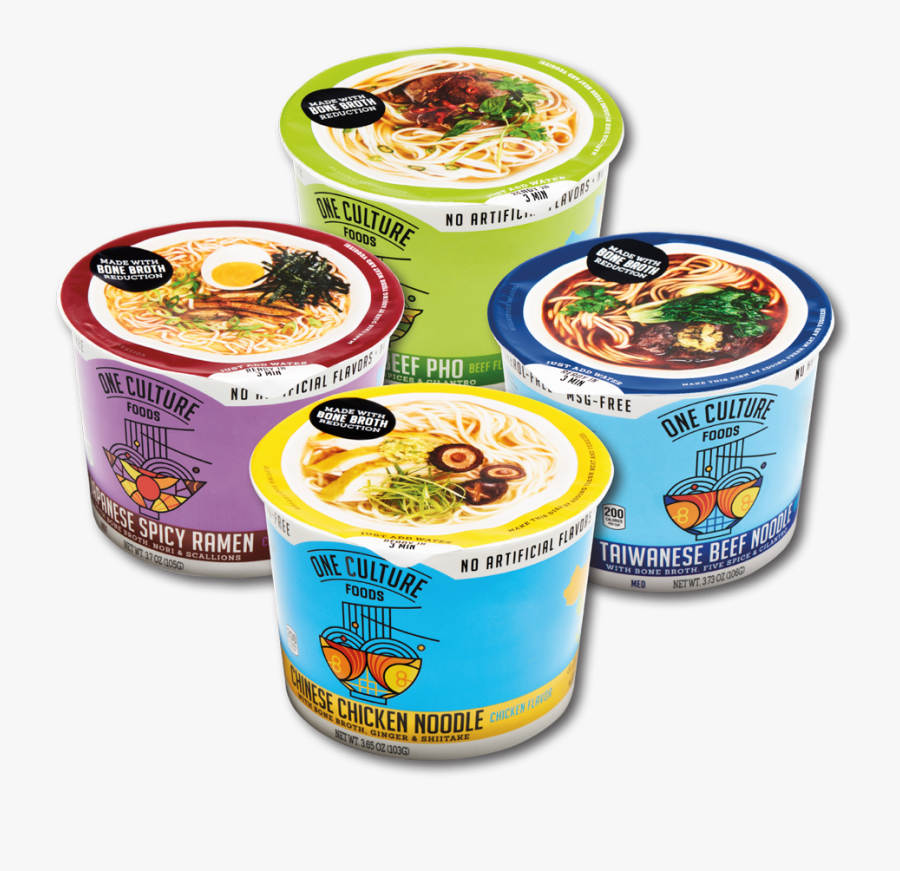 Noodlecups Bundle - One Culture Foods Noodle, Transparent Clipart
