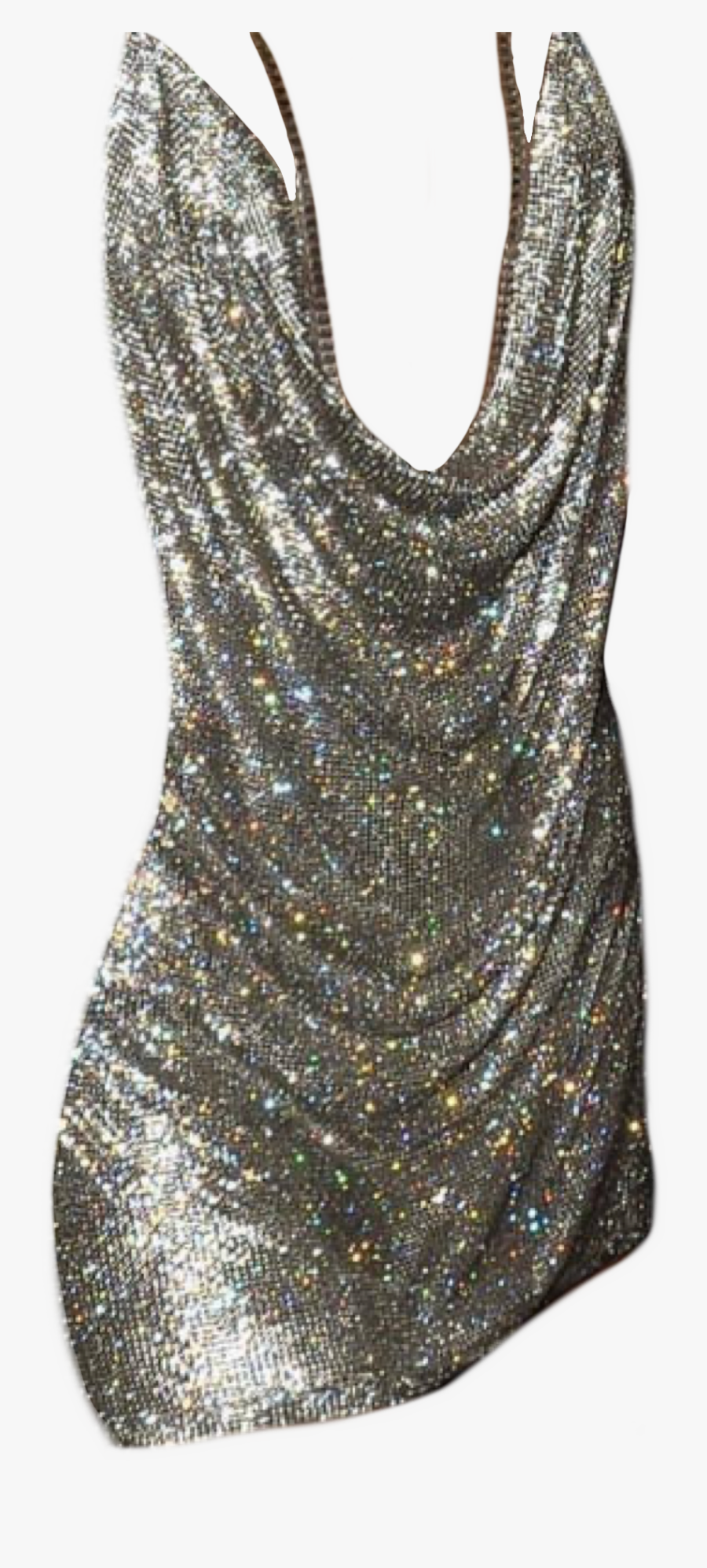 Celebrity Png Party Bodycon Silver - Dress 20's Png, Transparent Clipart