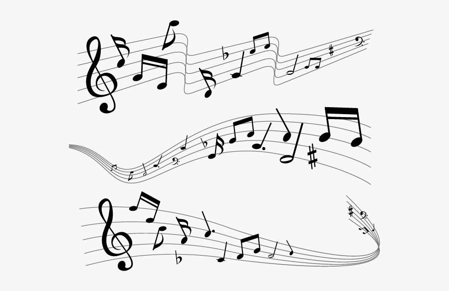 Ithaca Commons Microphone Musical Note Staff - Music Notes String Png, Transparent Clipart