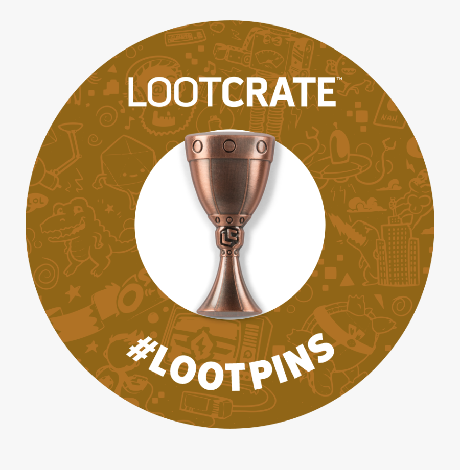 Loot Crate Pins, Transparent Clipart
