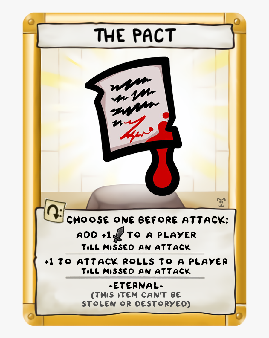 Binding Of Isaac 4 Souls No Card, Transparent Clipart