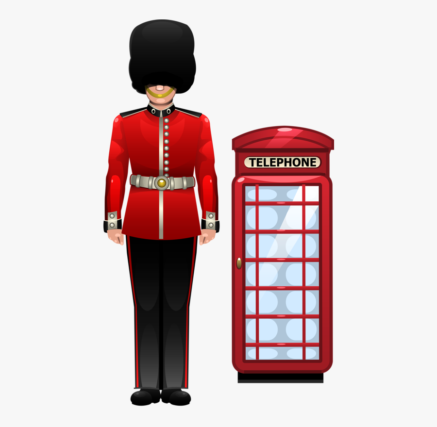 London Clipart Red Telephone Box - Telephone London Clipart, Transparent Clipart