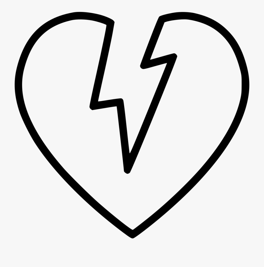 Broken Heart Comments, Transparent Clipart