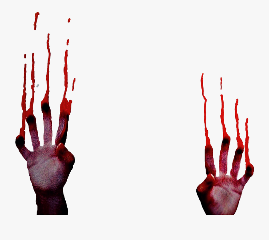 #hands #blood #splatter #bloody #drip #halloween #memezasf - Blood Dripping Transparent Background, Transparent Clipart