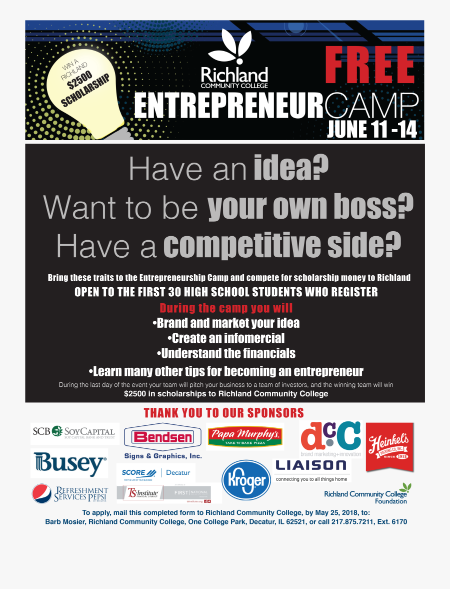 Clip Art Camps Richland Community College, Transparent Clipart