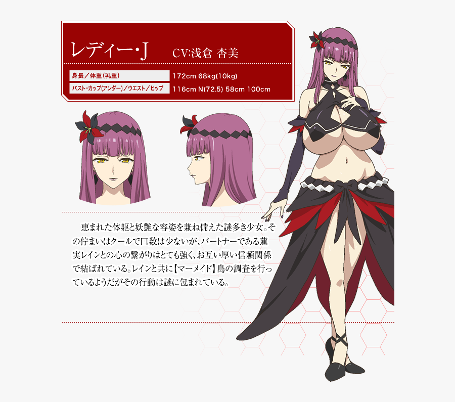 Transparent Sexy Mermaid Clipart - Valkyrie Drive Mermaid Vol 5, Transparent Clipart