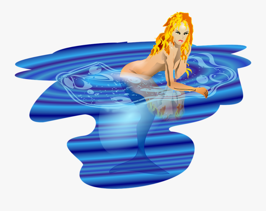 Sexy Mermaid Male Png, Transparent Clipart