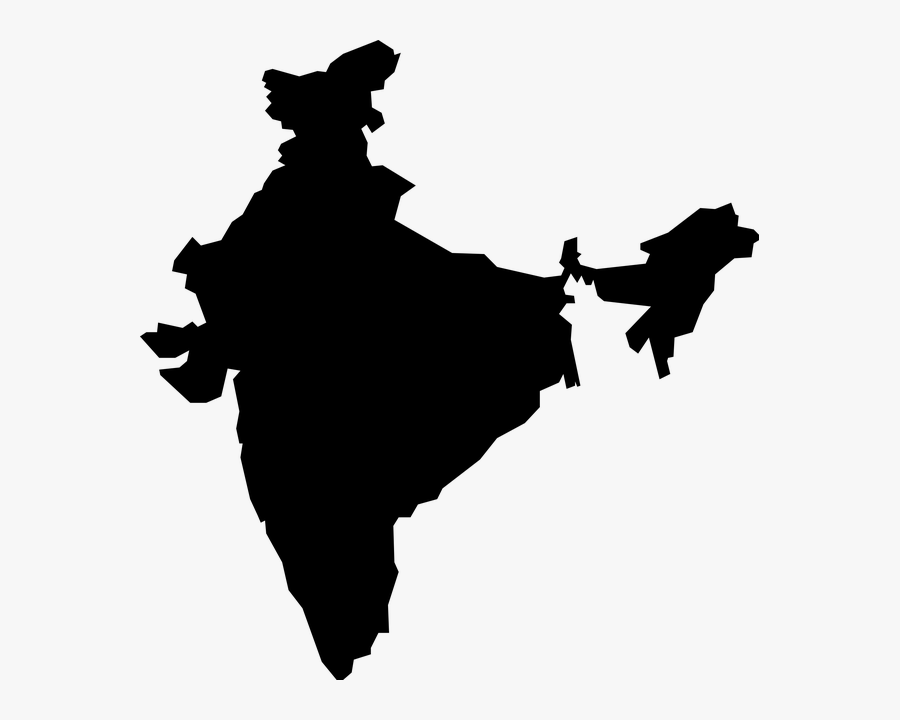 India Royalty-free Vector Map - India Map Vector Png, Transparent Clipart